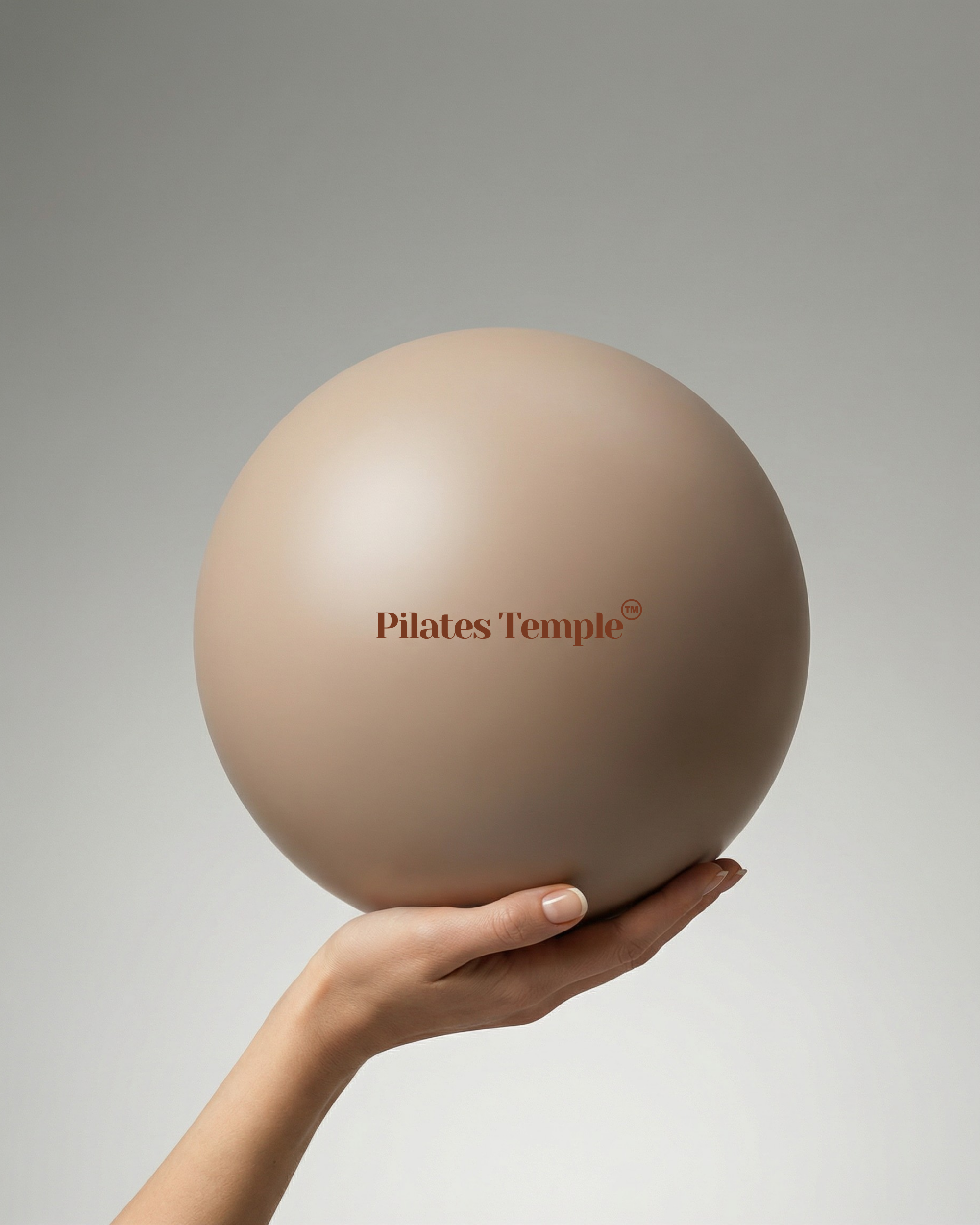 #color-Brun Zoom sur la balle pilates brune