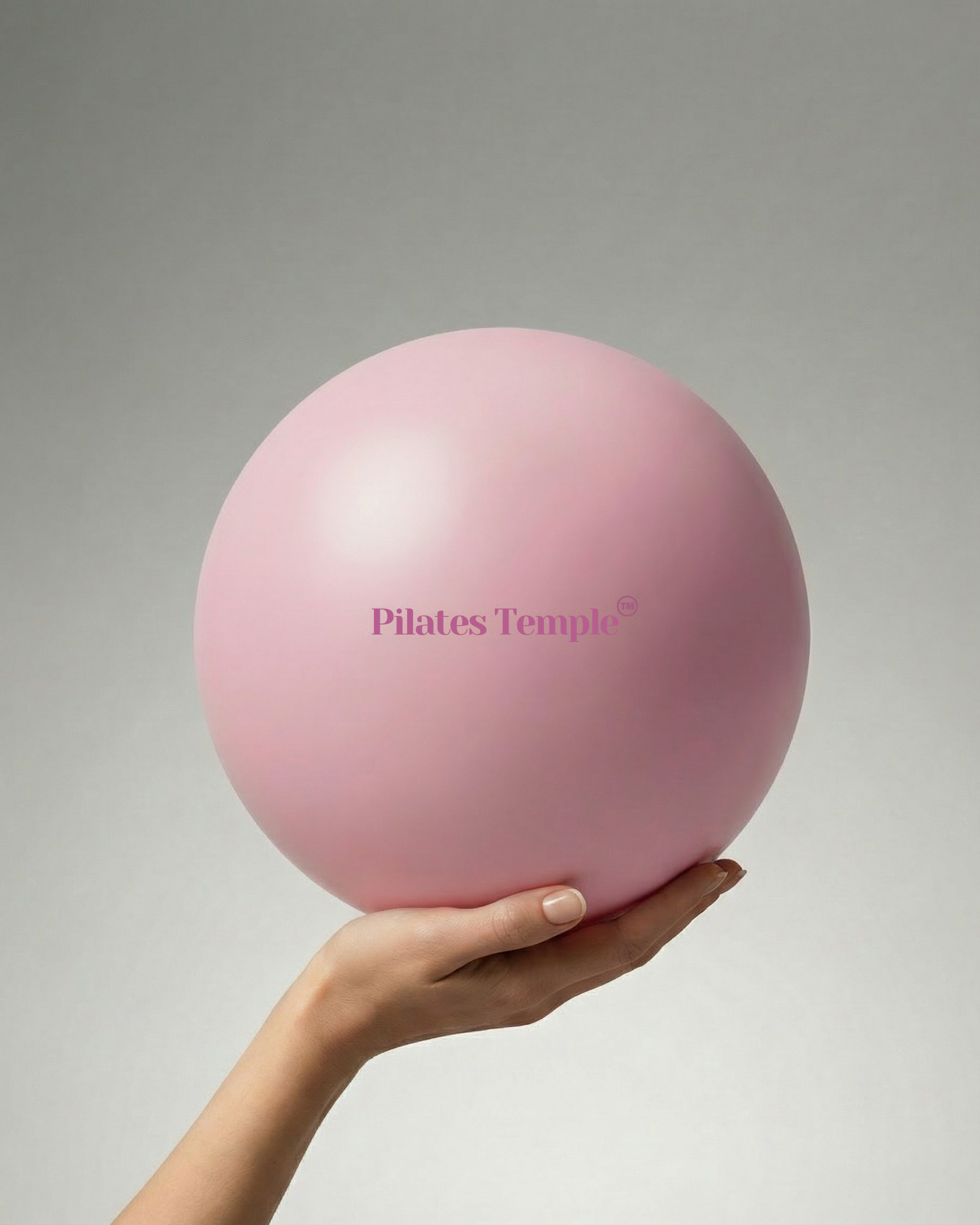 #color-Rose Zoom sur la balle pilates rose.